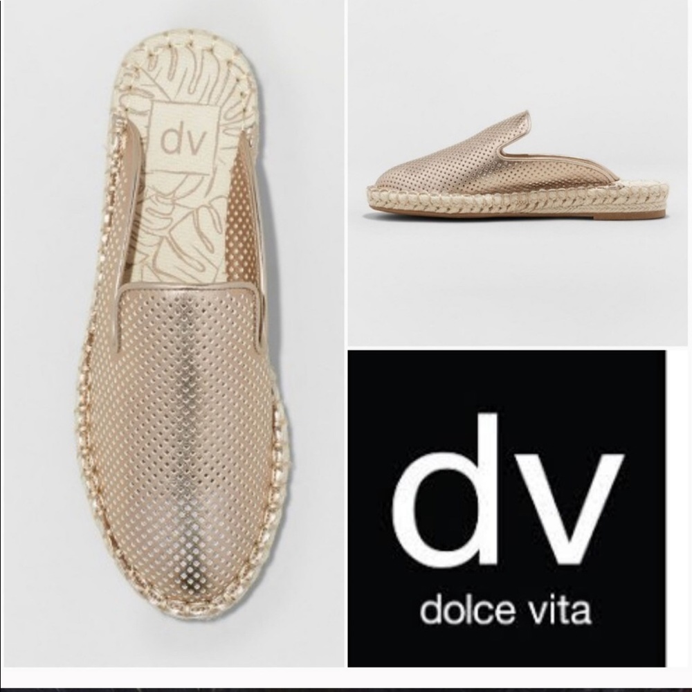 DV Rose Gold Elaine Espadrilles